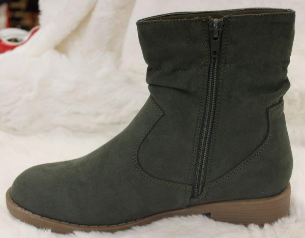 Damen Stiefelette, khaki